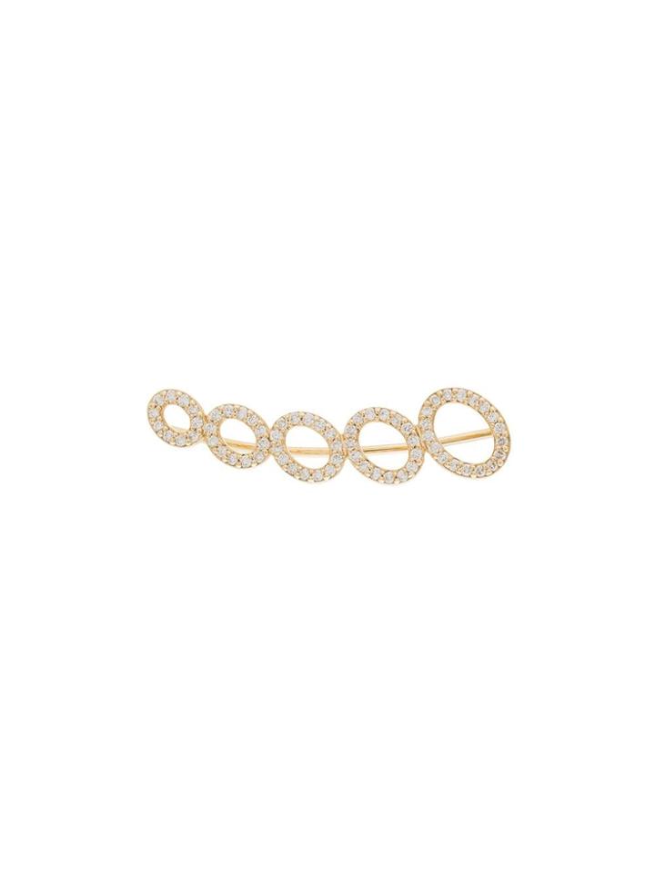 Alinka 18kt Yellow Gold Cloud Diamond Ear Cuff