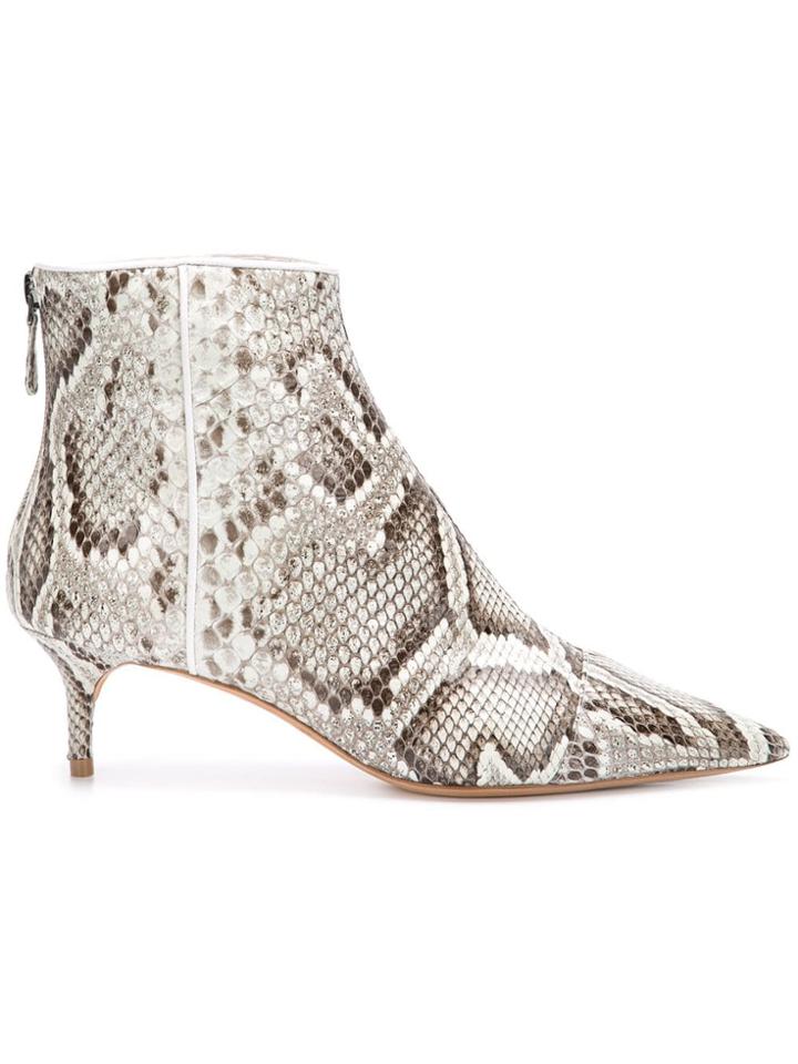 Alexandre Birman Kittie Boots - Grey