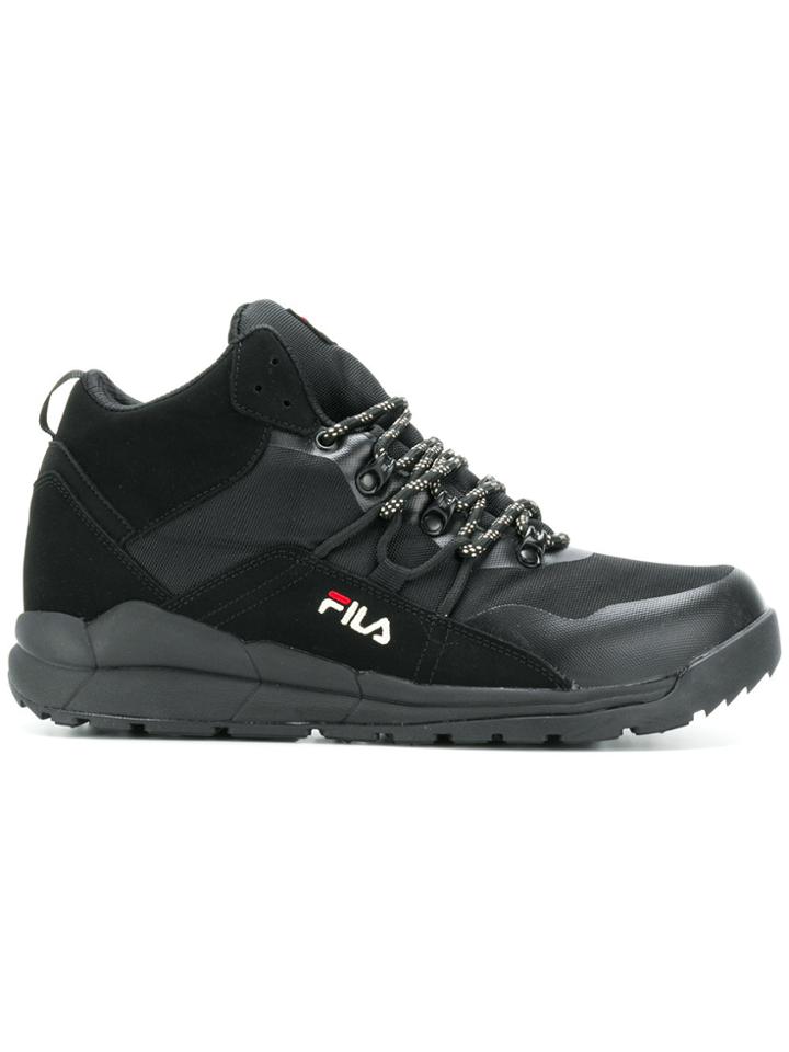 Fila Baskets Delta Mid-top Sneakers - Black