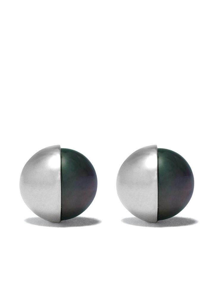 Tasaki 18kt White Gold Arlequin Earrings