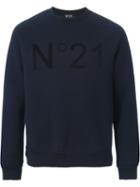 N.21 Flocked Logo Sweatshirt