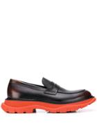 Alexander Mcqueen Chunky Sole Loafers - Brown