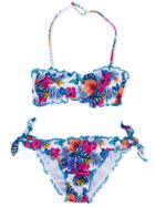 Mc2 Saint Barth Kids Teen Emy Bikini Set - Blue