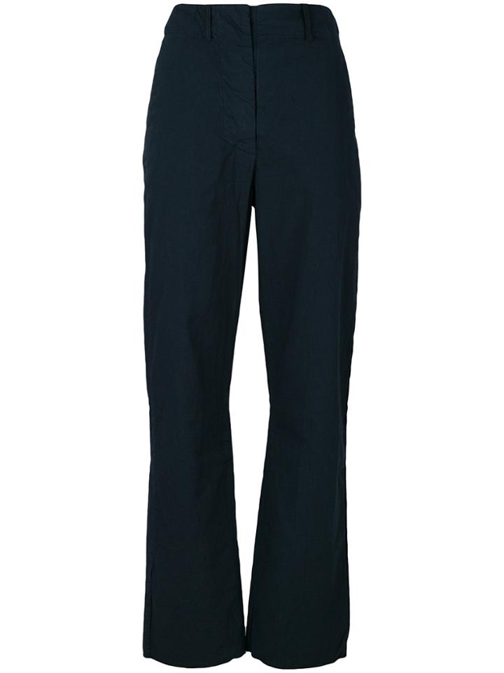 Kristensen Du Nord Straight Leg Trousers - Blue