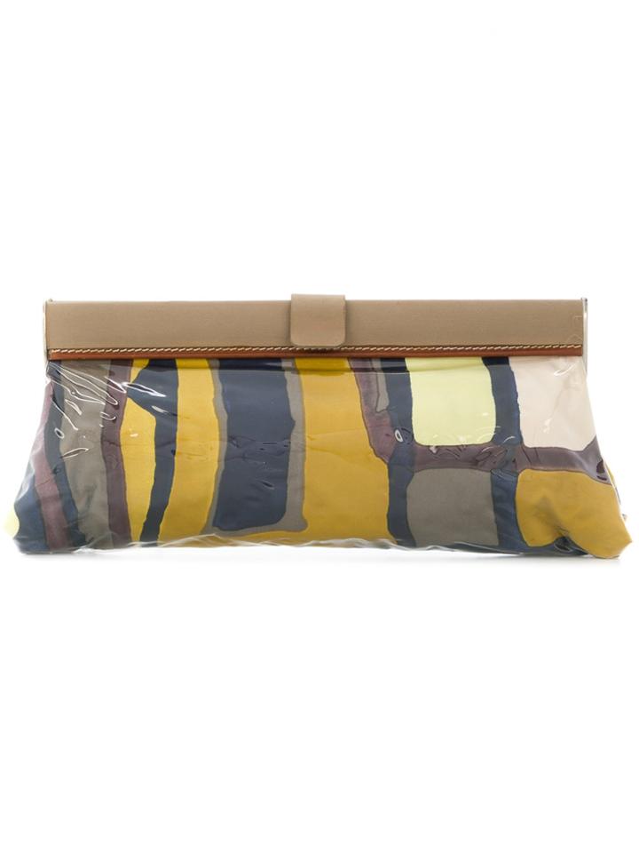 A.n.g.e.l.o. Vintage Cult Abstract Print Rectangular Clutch -