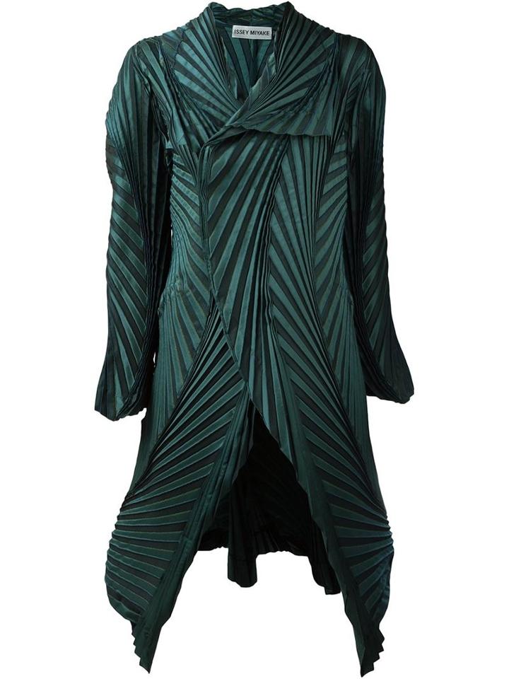 Issey Miyake Pleated Coat