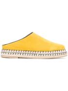 Flamingos Clog-style Espadrilles - Yellow & Orange
