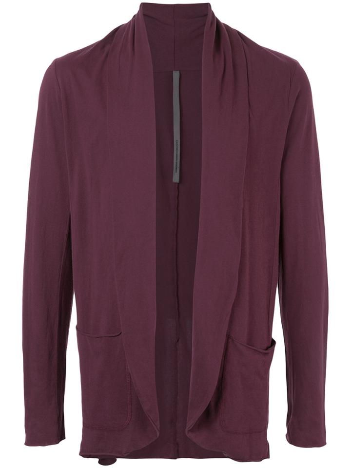 Kazuyuki Kumagai Soft Open Front Jacket - Pink & Purple