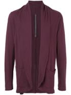 Kazuyuki Kumagai Soft Open Front Jacket - Pink & Purple