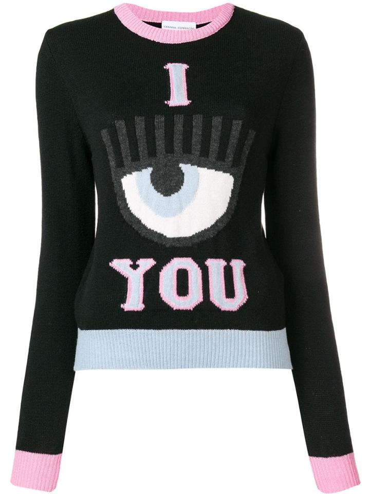 Chiara Ferragni See You Sweater - Black