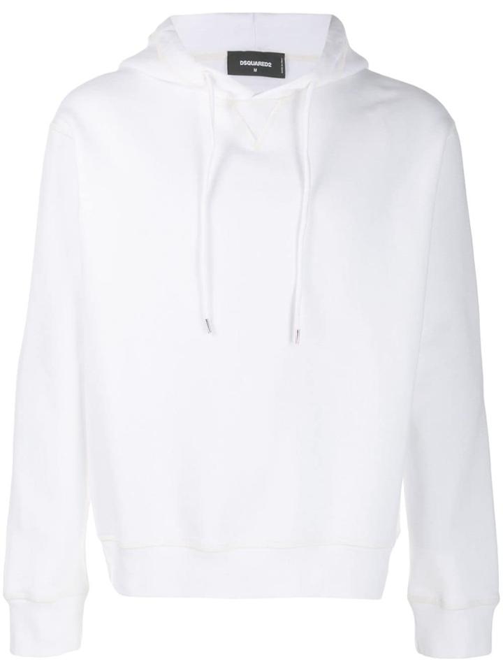 Dsquared2 Icon Hoodie - White