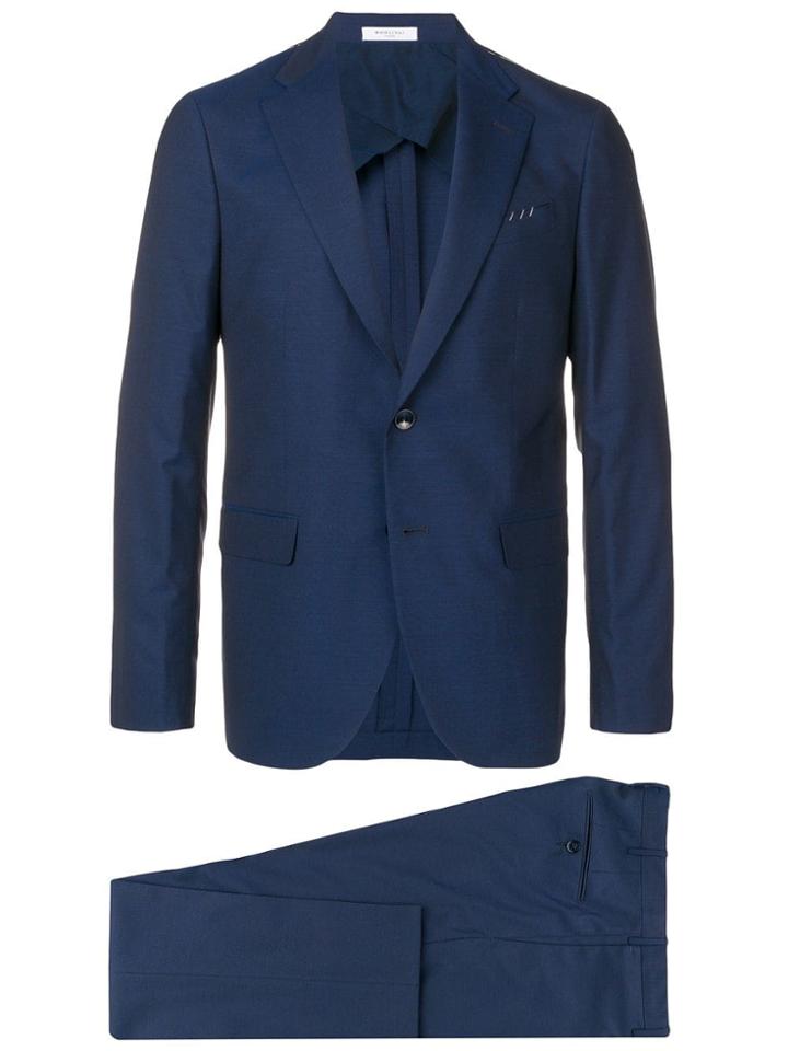 Boglioli Slim Dinner Suit - Blue