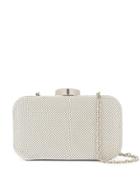 Whiting And Davis Hollywood Clutch Bag - Silver