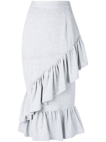 Milla Milla Ruffled Skirt - Grey