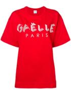 Gaelle Bonheur Oversized T-shirt - Red