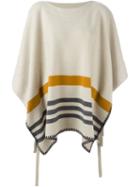 Chloé Striped Poncho