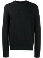 Ermenegildo Zegna 'xxx' Logo Printed Sweatshirt - Black