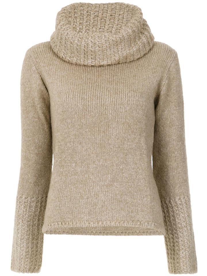 Uma Raquel Davidowicz Vera Knit Sweater - Nude & Neutrals
