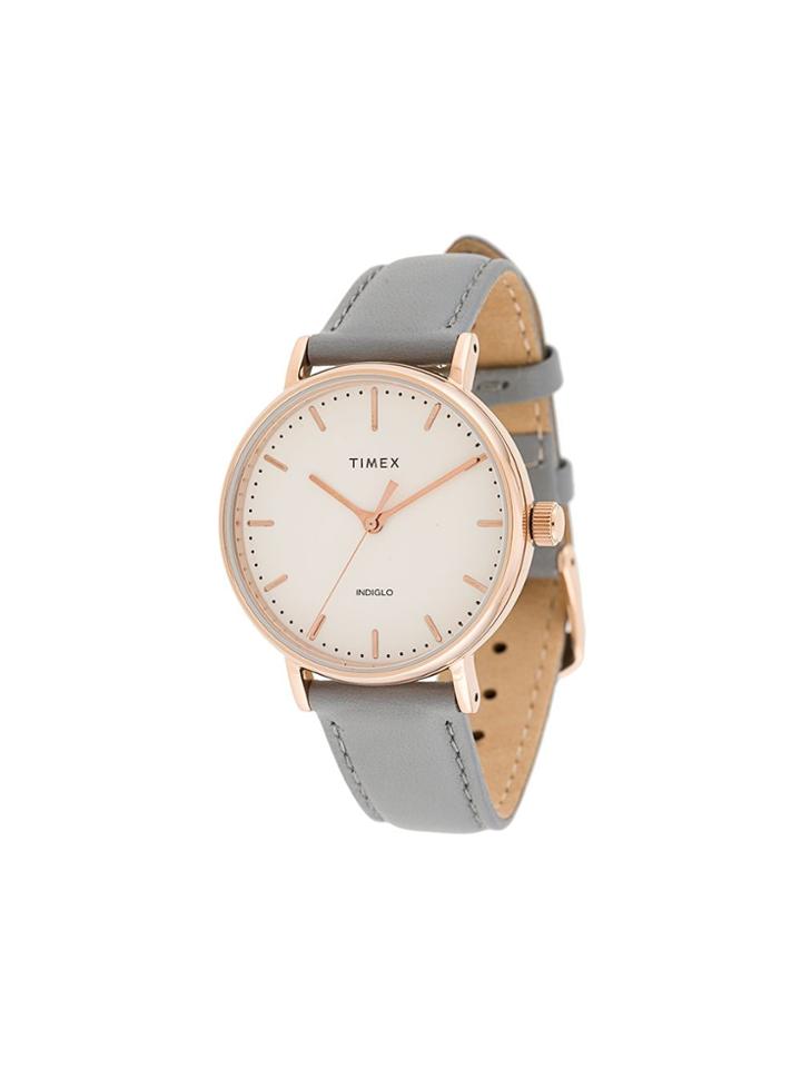 Timex Fairfield 37mm Watch - Grey