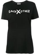 Each X Other Logo Print T-shirt - Black