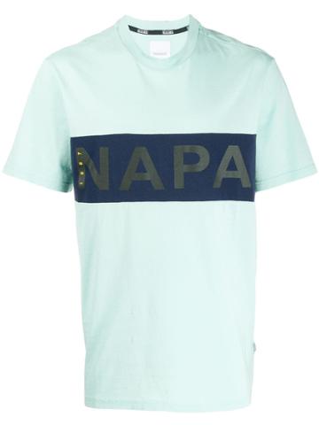 Napa Silver Logo T-shirt - Blue