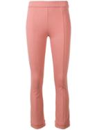 Twin-set Elasticated Slim Trousers - Pink
