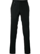Incotex Straight Leg Trousers, Men's, Size: 54, Black, Wool