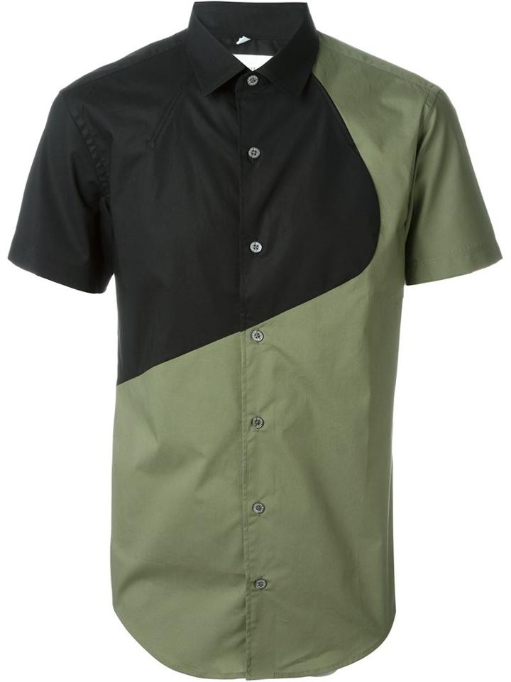 Opening Ceremony Shortsleeved Colour Block Shirt