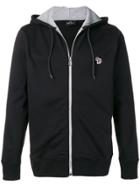 Ps Paul Smith Zipped Hoodie - Black