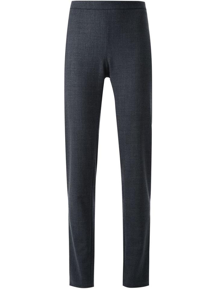 Chalayan Straight Leg Trousers, Women's, Size: 40, Grey, Polyester/spandex/elastane/wool