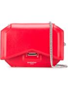 Givenchy - Bow-cut Mini Cross-body Bag - Women - Leather/metal (other) - One Size, Red, Leather/metal (other)