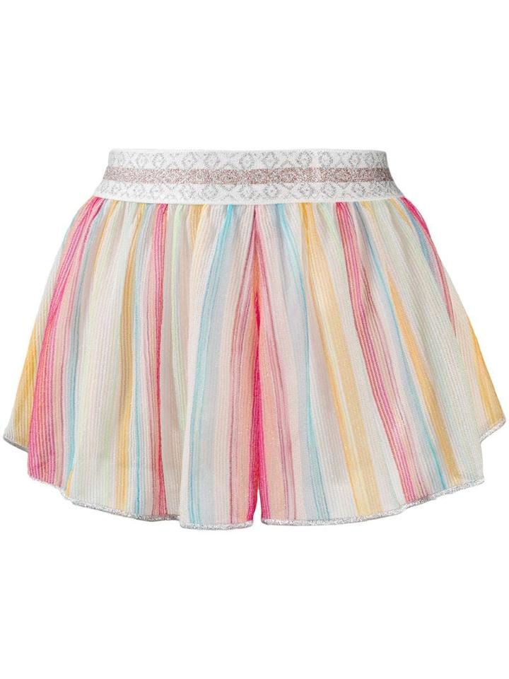 Missoni Mare All-over Striped Shorts - Pink