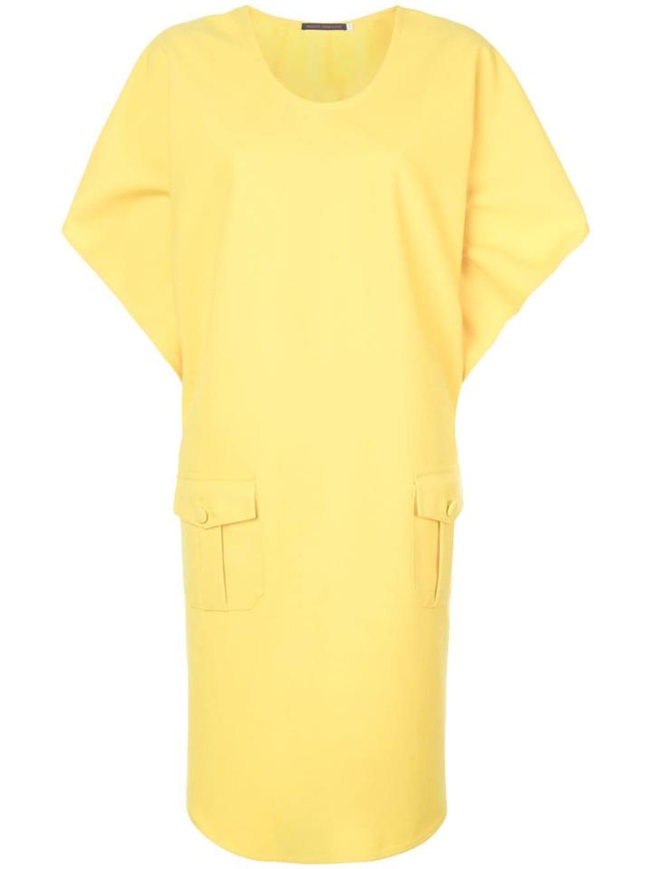 Harvey Faircloth Oversized Midi Dress - Yellow