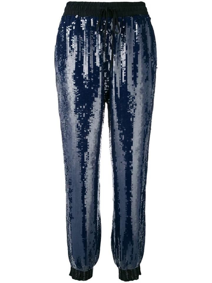 Hilfiger Collection Sequins Track Trousers - Blue