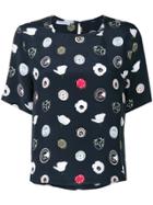 Equipment Printed T-shirt - Blue