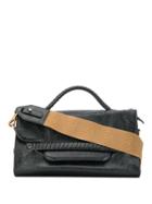 Zanellato Woven Handle Tote Bag - Black