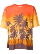 Saint Laurent Palm Tree Print T-shirt