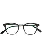 Garrett Leight Square Frame Glasses - Black