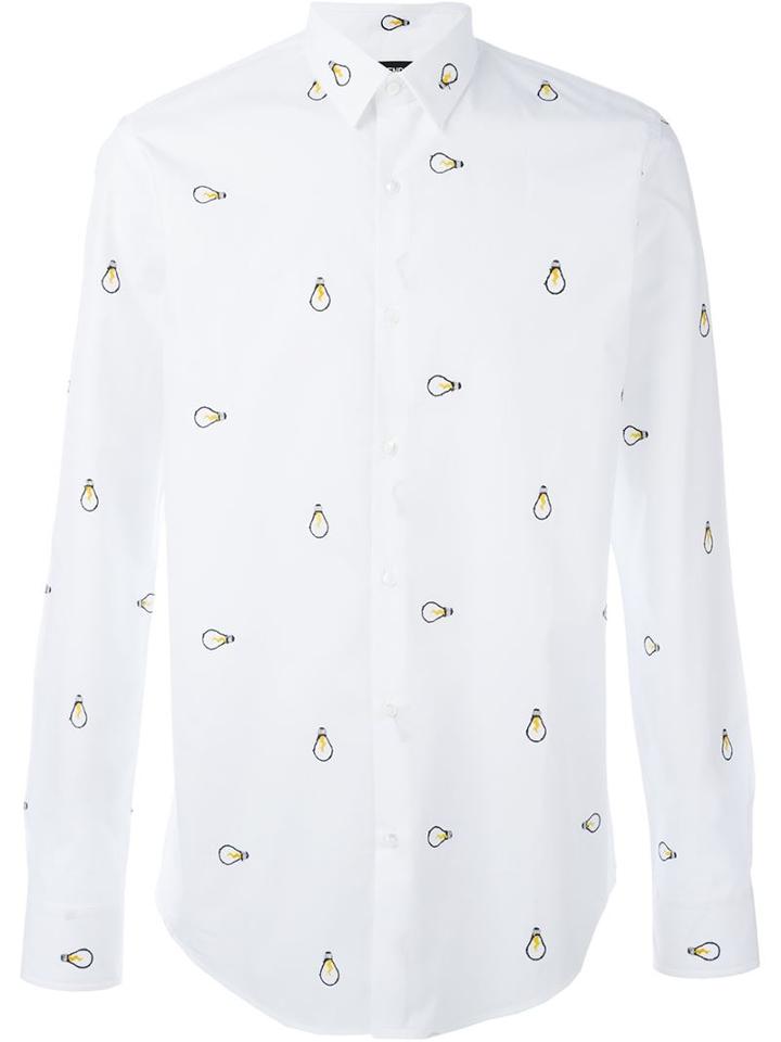 Fendi Lightbulb Embroidered Shirt