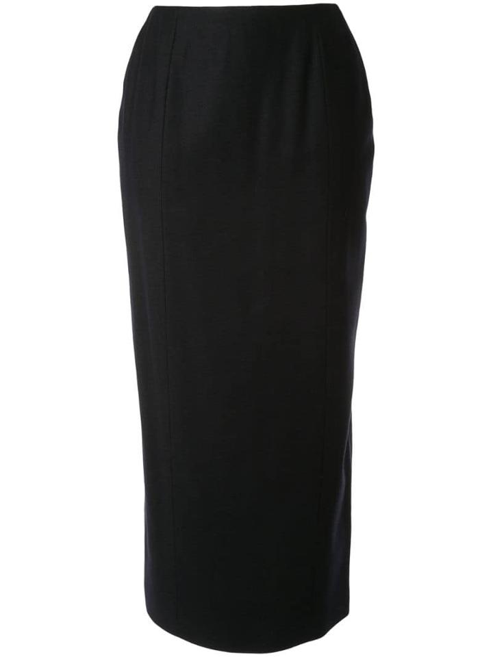 Chanel Pre-owned Midi Skirt - Black