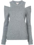 Michael Kors Cutout Pullover - Grey