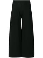 D.exterior Mid Rise Culottes - Black