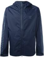 Adidas Originals Adicolour Deluxe Windbreaker Jacket, Men's, Size: Medium, Blue, Nylon/polyurethane/polyester