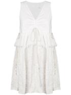 See By Chloé Lace Detail Dress - White