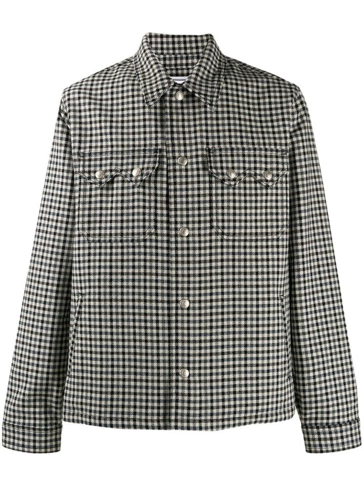 Ami Alexandre Mattiussi Snap-buttoned Overshirt - Neutrals