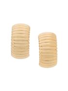 Christian Dior Pre-owned 1980's Statement Clip-on Earrings - Gold