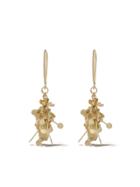 Sia Taylor 18kt Yellow Gold Dots Cluster Earrings