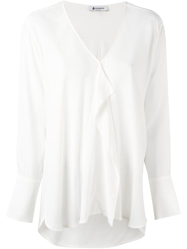 Dondup 'kirke' Blouse, Women's, Size: 42, White, Silk/viscose