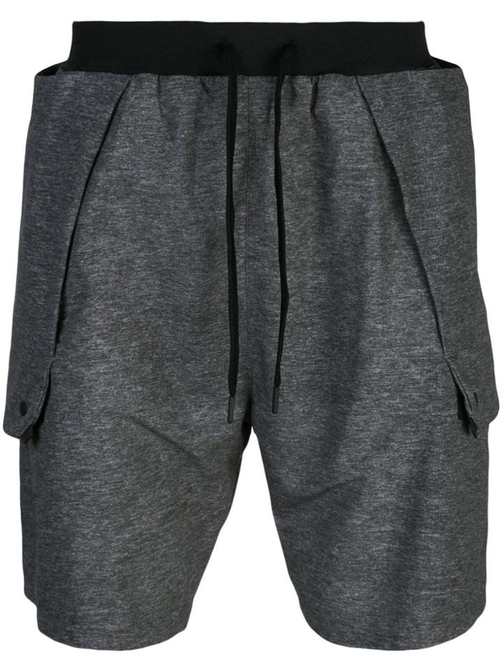 Alk Phenix Reflector Heather X Cool Dots Shorts - Grey