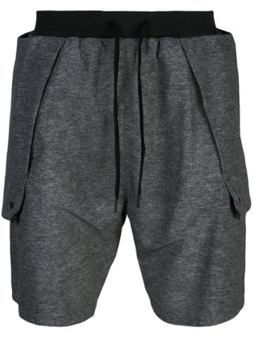 Alk Phenix Reflector Heather X Cool Dots Shorts - Grey